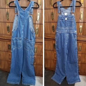 vintage calvin klein denim overalls